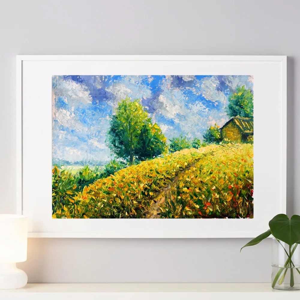 Green Field And Forest Canvas Art Print Painting Poster Wall Pictures For Living Room Home Decorative Bedroom Decor No Frame
Green Field And Forest Canvas Art Print Painting Poster Wall Pictures For Living Room Home Decorative Bedroom Decor No Frame