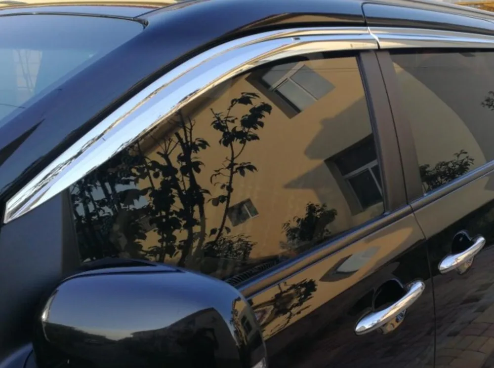 ABS Chrome plastic Window Visor Vent Shades Sun Rain Guard car accessories for HYUNDAI Sorento 2015 2016 2017 2018 car styling
ABS Chrome plastic Window Visor Vent Shades Sun Rain Guard car accessories for HYUNDAI Sorento 2015 2016 2017 2018 car styling