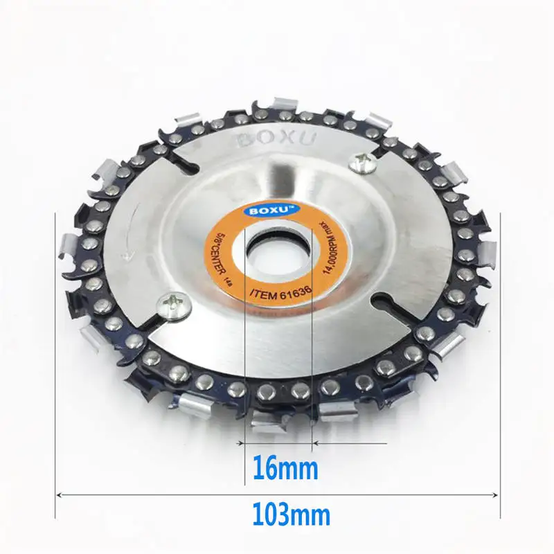Professional Flap Discs Grinder Disc Chain Woodworking Abrasive Disc Wheel Cut Tools For 100/115 Angle Grinder
Professional Flap Discs Grinder Disc Chain Woodworking Abrasive Disc Wheel Cut Tools For 100/115 Angle Grinder