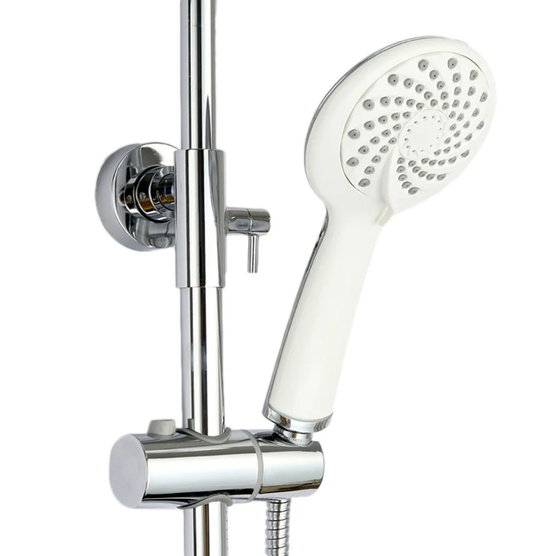 New Promotions ABS Chrome Handheld Shower Holder Bracket Adjustable Rail Bracket Slider Shower Mounting Brackets for Shower Head
New Promotions ABS Chrome Handheld Shower Holder Bracket Adjustable Rail Bracket Slider Shower Mounting Brackets for Shower Head