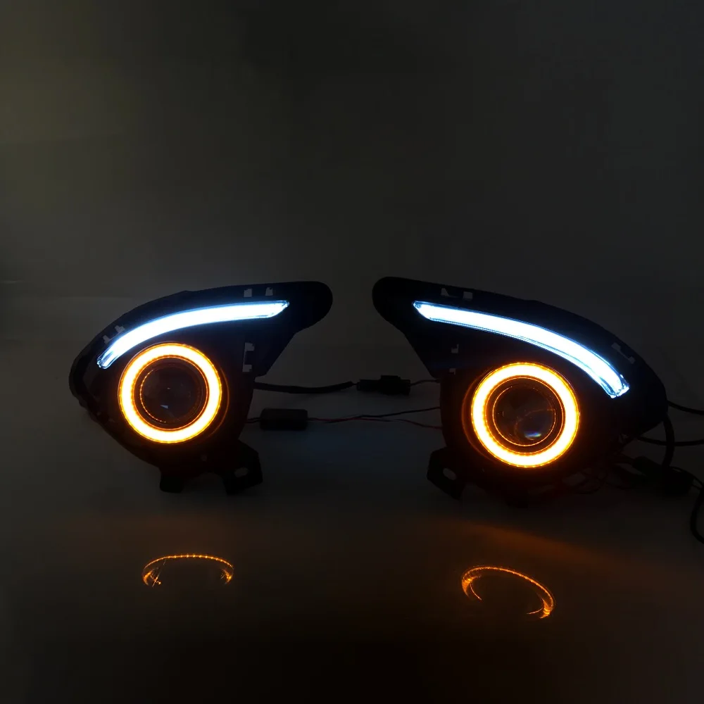 RQXR fog lamp driving light assembly for Mazda 2 demo cob angel eye led daytime running light turn signal blue night mode
RQXR fog lamp driving light assembly for Mazda 2 demo cob angel eye led daytime running light turn signal blue night mode