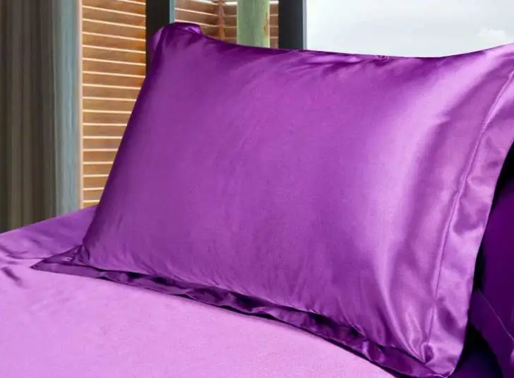 Soft Silky Satin Pillow Case Luxury Faux Silk Pillowcases Queen Pillow Cover Bed Cushion Case Solid Multiple Colors 20X29''
Soft Silky Satin Pillow Case Luxury Faux Silk Pillowcases Queen Pillow Cover Bed Cushion Case Solid Multiple Colors 20X29''