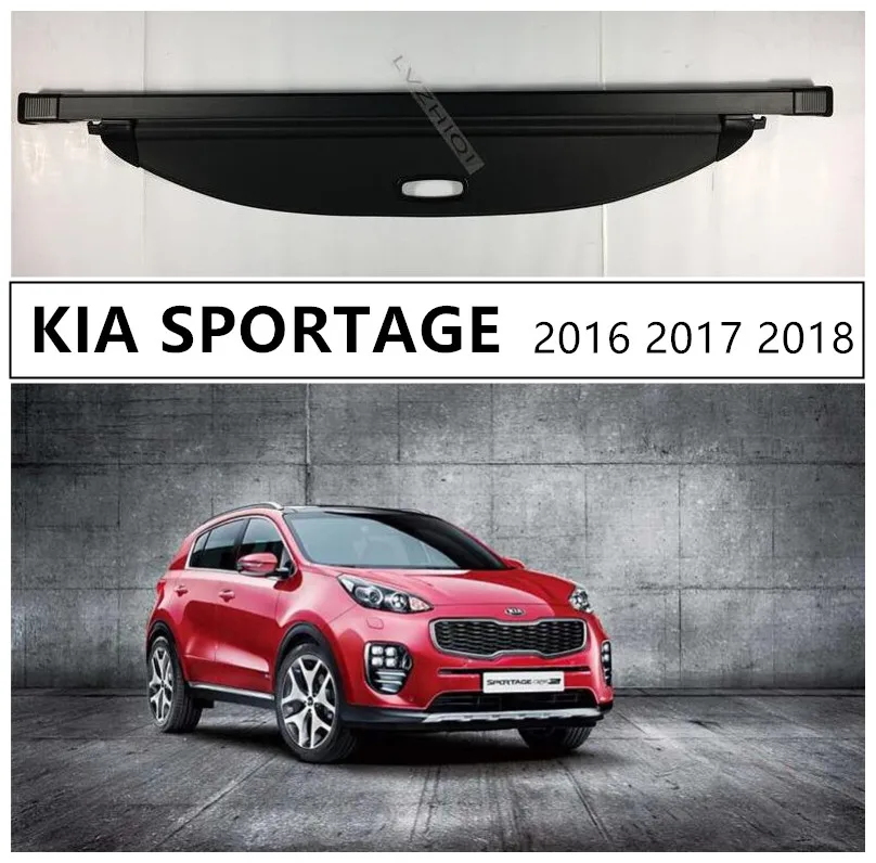 Rear Trunk Cargo Cover For KIA SPORTAGE kx5 2016 2017 2018 2019 2020 21 High Qualit Car Security Shield Accessories Black Beige
Rear Trunk Cargo Cover For KIA SPORTAGE kx5 2016 2017 2018 2019 2020 21 High Qualit Car Security Shield Accessories Black Beige