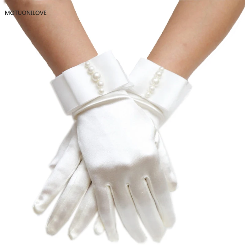 Matte Satin Wrist Length Wedding Bridal Gloves Full Fingers Women Gloves For Cosplay Party Prom Performance Fast Shipping Cheap
Matte Satin Wrist Length Wedding Bridal Gloves Full Fingers Women Gloves For Cosplay Party Prom Performance Fast Shipping Cheap