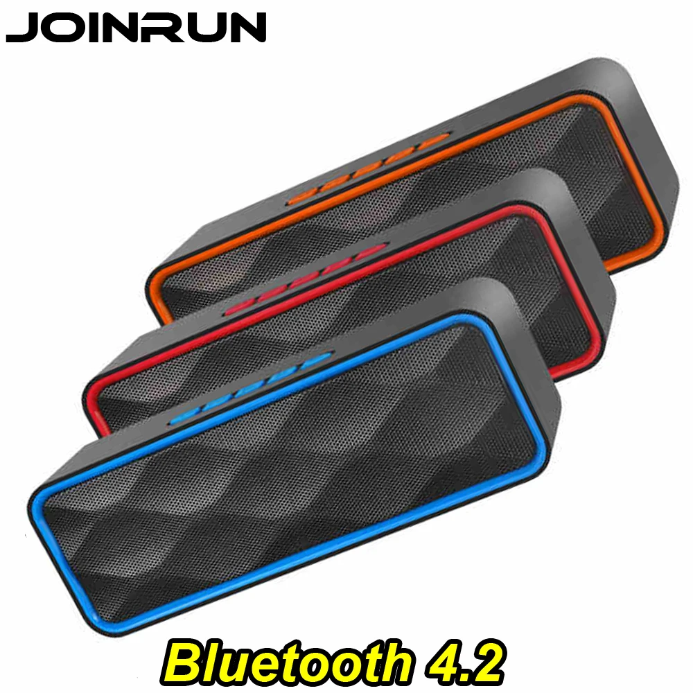 Беспроводной Bluetooth динамик Портативный Handsfree USB TF карта FM Радио стерео звук