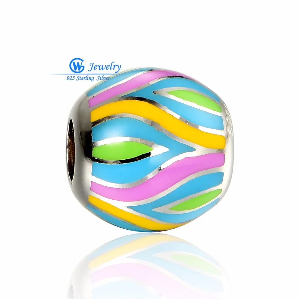 GW 925 Sterling Silver Beads Charms Aimili European Enamel Beads For Bracelets Diy Jewelry Making AMLD005
GW 925 Sterling Silver Beads Charms Aimili European Enamel Beads For Bracelets Diy Jewelry Making AMLD005