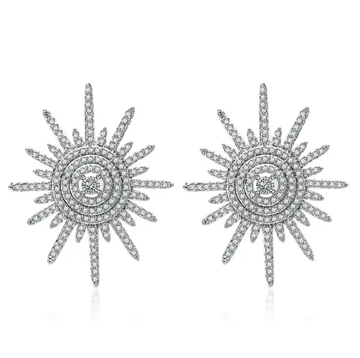 SALE 925 silver Europe sun flower Crystal fromSwarovskis new fashion creative Earrings high-end wedding jewelry earrings
SALE 925 silver Europe sun flower Crystal fromSwarovskis new fashion creative Earrings high-end wedding jewelry earrings