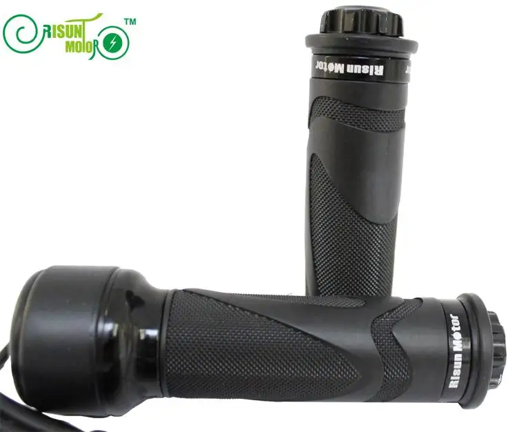 Electric Bicycle 24V-72V Universal 1 Pair Grip Ebike Full Bar Twist Throttle Speed 3 Wire Accelerator Hand Grips Handlebar Bike
Electric Bicycle 24V-72V Universal 1 Pair Grip Ebike Full Bar Twist Throttle Speed 3 Wire Accelerator Hand Grips Handlebar Bike