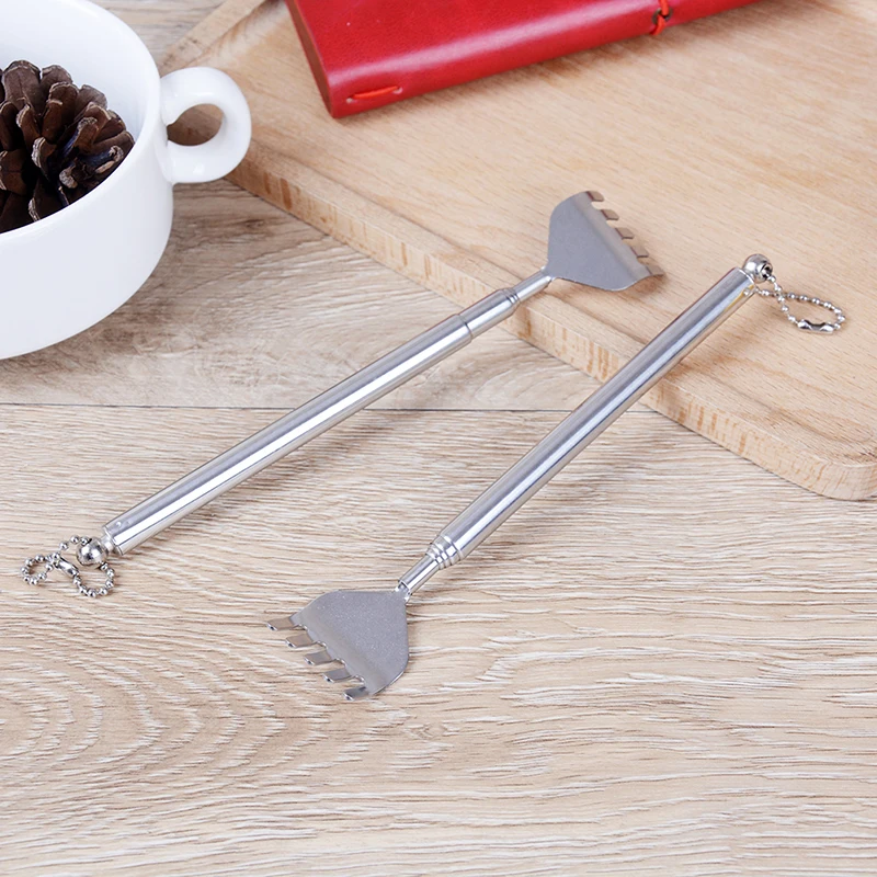 2021 New Stainless Steel Telescopic Portable Adjustable Size Pen ClipTelescopic Back Scratcher Itch Scratch Massage Tool
2021 New Stainless Steel Telescopic Portable Adjustable Size Pen ClipTelescopic Back Scratcher Itch Scratch Massage Tool