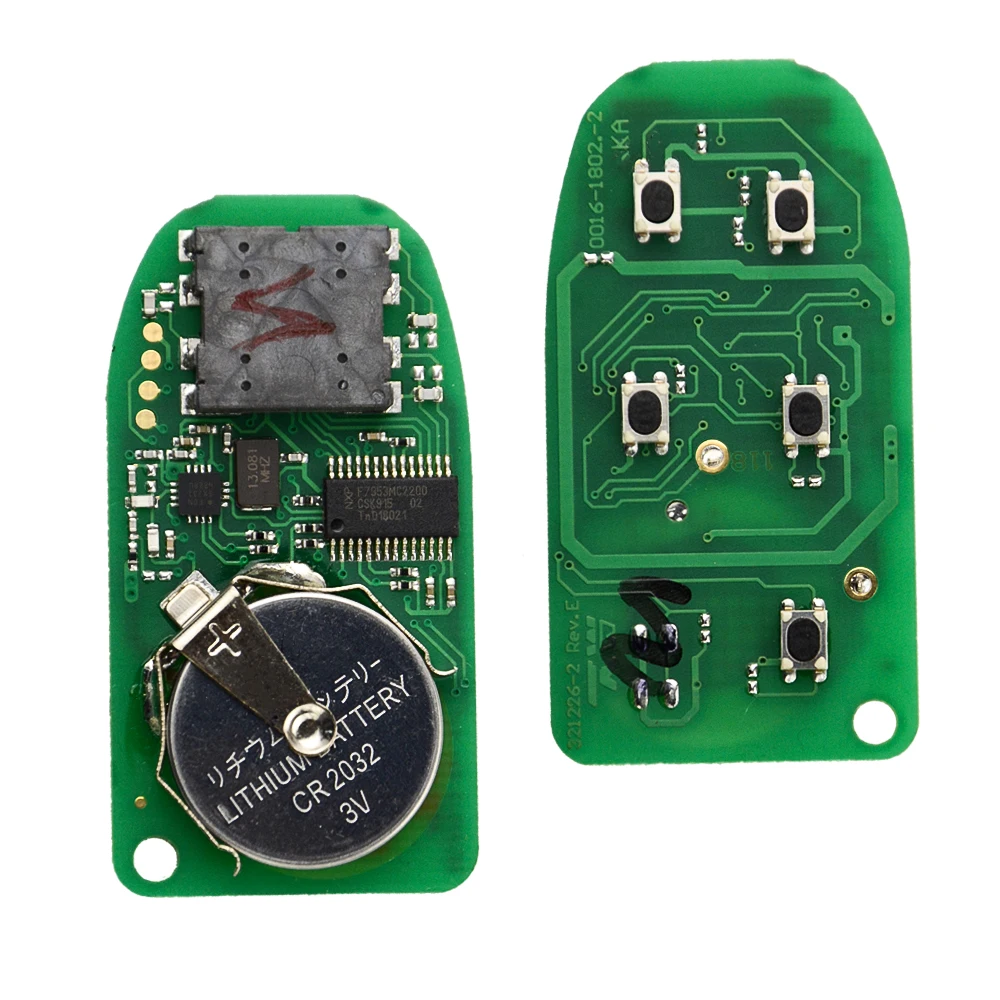 OkeyTech БЕСКЛЮЧЕВОЙ вход 433 МГц 4A чип со вставкой небольшое необработанное лезвие