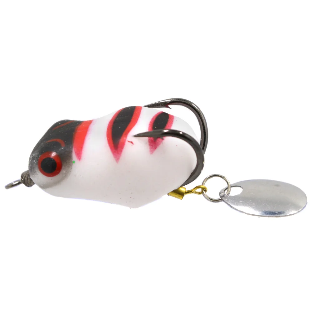 5g 35mm Soft Frog Snakehead fishing Lures 5 colors 3D eyes Top Water Fishing Baits With Hook
5g 35mm Soft Frog Snakehead fishing Lures 5 colors 3D eyes Top Water Fishing Baits With Hook