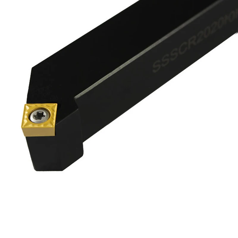 External Turning Tool Holder carbide blade SSSCR1212H09 lathe CNC tool holder SSSCR1616H09 Machining Cutter insert
External Turning Tool Holder carbide blade SSSCR1212H09 lathe CNC tool holder SSSCR1616H09 Machining Cutter insert