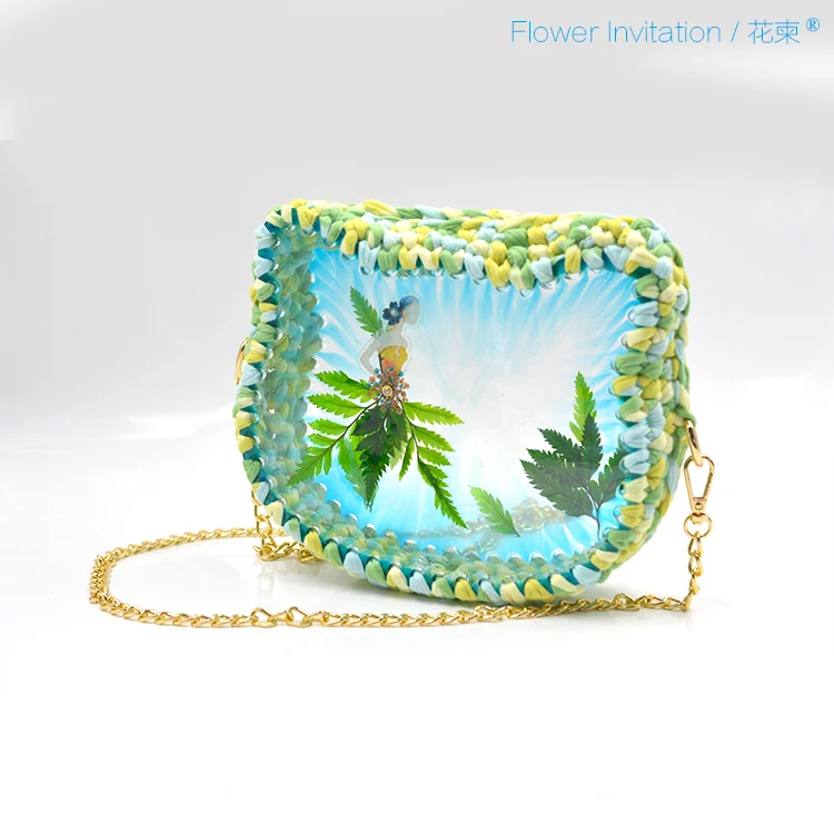 Handbag Wallet Purse Notecase Transparent Hand-Woven Epoxy Bag Molds Silicone With Crochet Wool Yarn Diy Material Package
Handbag Wallet Purse Notecase Transparent Hand-Woven Epoxy Bag Molds Silicone With Crochet Wool Yarn Diy Material Package
