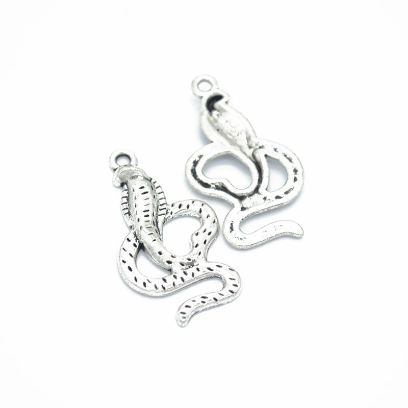 45pcs Snake Charms DIY Jewelry Making Pendant Fit Bracelets Necklaces Earrings Handmade Crafts
45pcs Snake Charms DIY Jewelry Making Pendant Fit Bracelets Necklaces Earrings Handmade Crafts