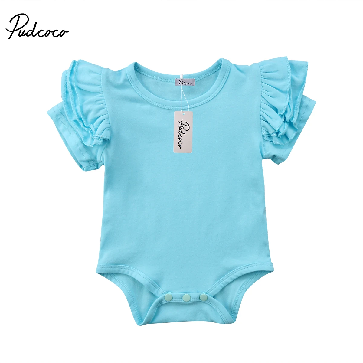 Pudcoco Infant Baby Girl Lovely Bodysuit solid color Summer Cotton Jumpsuit Outfits Clothes short petal sleeve fashion Bodysuits
Pudcoco Infant Baby Girl Lovely Bodysuit solid color Summer Cotton Jumpsuit Outfits Clothes short petal sleeve fashion Bodysuits