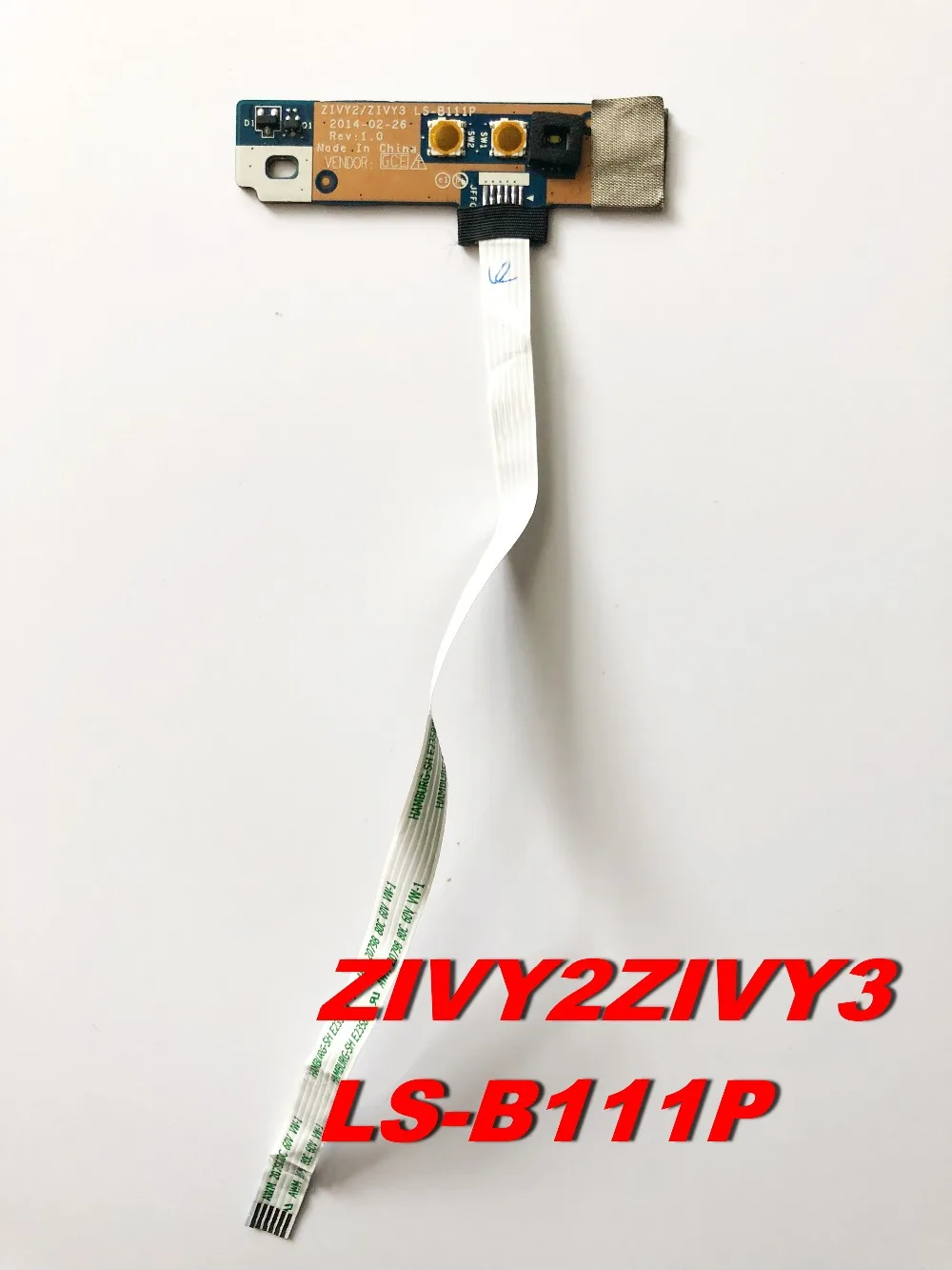Оригинал для Lenovo Y50-70 Y70-70 кнопка включения серии, PN ZIVY2ZIVY3 LS-B111P Бесплатная доставка
Оригинал для Lenovo Y50-70 Y70-70 кнопка включения серии, PN ZIVY2ZIVY3 LS-B111P Бесплатная доставка