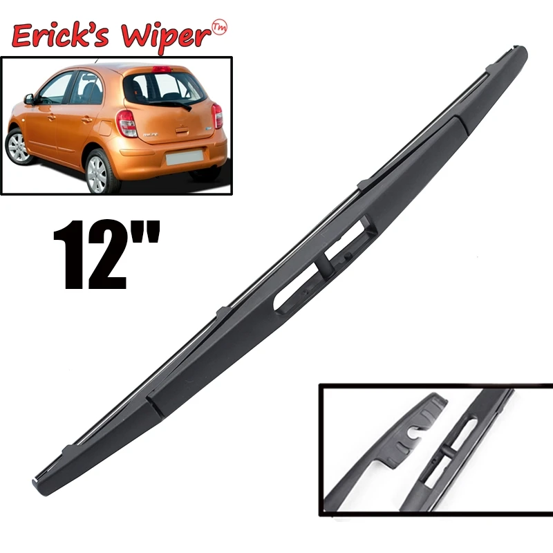 Erick's Wiper 12" Rear Wiper Blade For Nissan Micra / March Hatchback 2010 - 2016 Windshield Windscreen Tailgate Window
Erick's Wiper 12" Rear Wiper Blade For Nissan Micra / March Hatchback 2010 - 2016 Windshield Windscreen Tailgate Window
