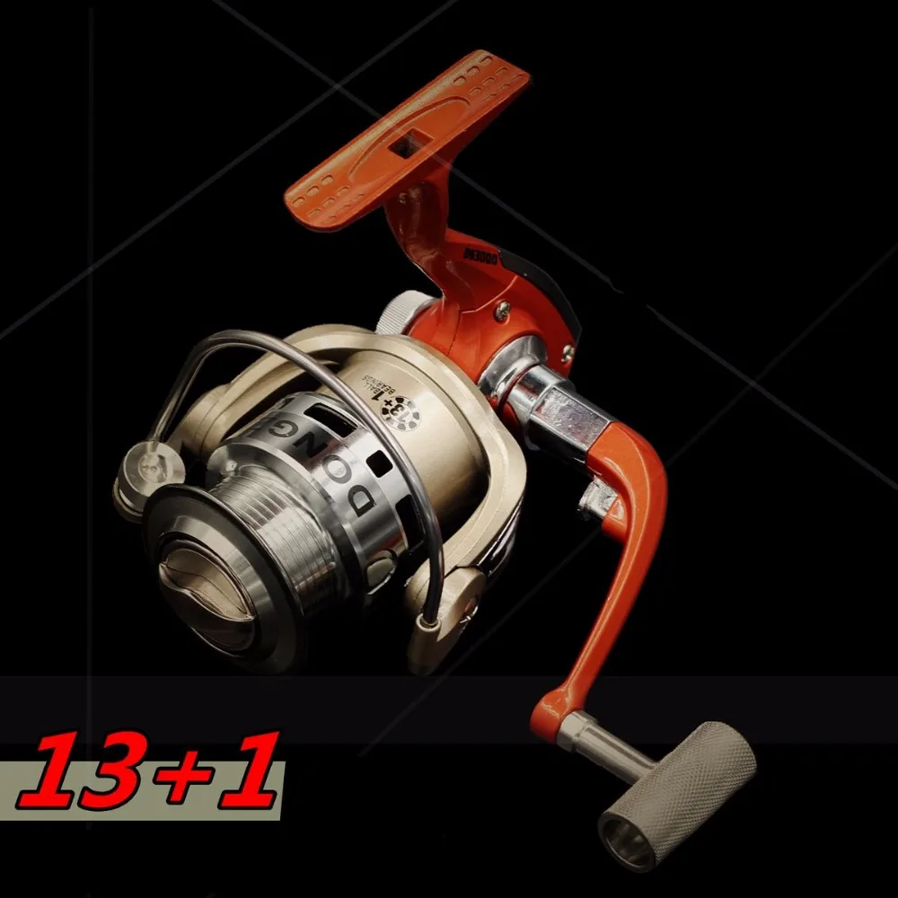 Spinning Fishing Reel 13BB + 1 Bearing Balls 1000-7000 Series Metal Coil Spinning Reel Boat Rock Fishing Wheel baitcasting reel
Spinning Fishing Reel 13BB + 1 Bearing Balls 1000-7000 Series Metal Coil Spinning Reel Boat Rock Fishing Wheel baitcasting reel