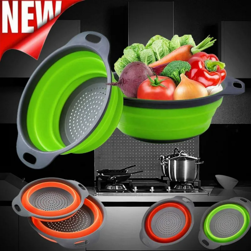 Collapsible Storage Basket Silicone Sieve Vegetable Washing Basket Colander Basket Kitchen Filter Tool Fruit Washing Gift Basket
Collapsible Storage Basket Silicone Sieve Vegetable Washing Basket Colander Basket Kitchen Filter Tool Fruit Washing Gift Basket