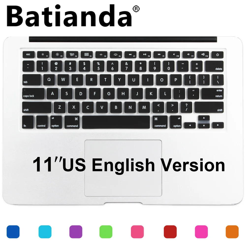 Силиконовая накладка на клавиатуру для Apple MacBook Air 11 Mac 6 дюйма|cover illustrations|skin atlascover