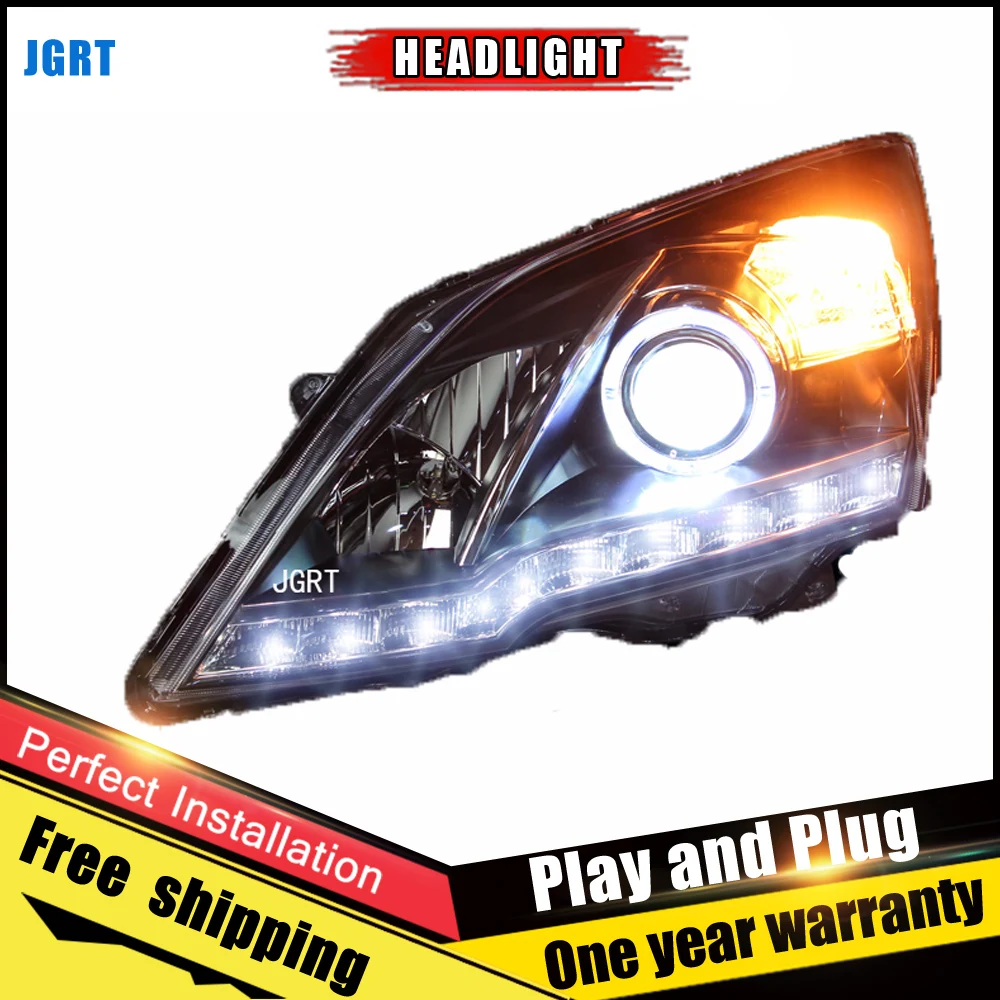 2PCS Car Style LED headlights for Honda CRV for 2007-2011 CRV head lamp LED DRL Lens Double Beam H7 HID Xenon bi xenon lens
2PCS Car Style LED headlights for Honda CRV for 2007-2011 CRV head lamp LED DRL Lens Double Beam H7 HID Xenon bi xenon lens