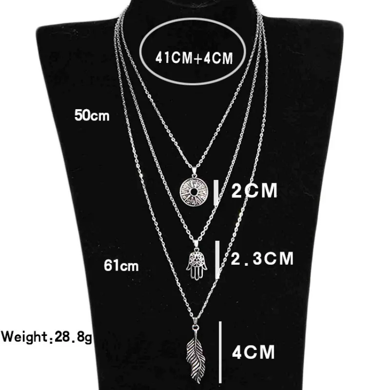 RONGBIN Bohemia Multilayer Chain Choker Necklaces & Pendants for Women Punk Fish Tail Shell Necklace Fashion Collar Jewelry
RONGBIN Bohemia Multilayer Chain Choker Necklaces & Pendants for Women Punk Fish Tail Shell Necklace Fashion Collar Jewelry