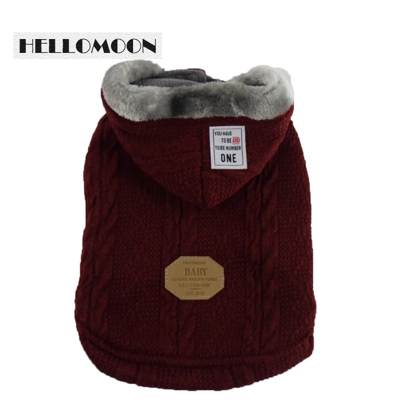 Helllomoon ropa perro усы две ноги хлопковая одежда однотонная зимняя для собак mascotas