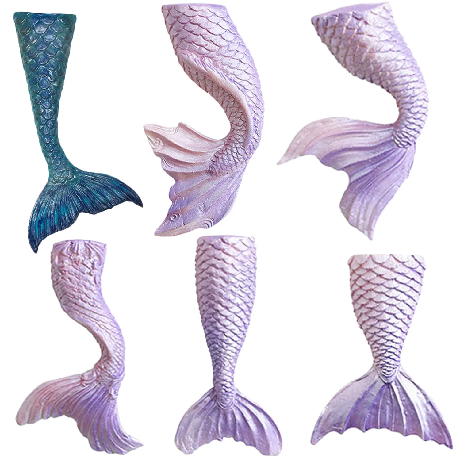3D Mermaid Tail Silicone Mold Cupcake Topper Fondant Molds Cake Decorating Tools DIY Baking Candy Clay Chocolate Gumpaste Mould
3D Mermaid Tail Silicone Mold Cupcake Topper Fondant Molds Cake Decorating Tools DIY Baking Candy Clay Chocolate Gumpaste Mould
