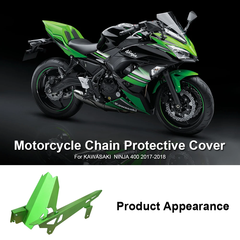 CNC Aluminum Motorcycle Accessories Chain Belt Fender Protector Guard Cover For KAWASAKI NINJA 400 NINJA400 2017 2018
CNC Aluminum Motorcycle Accessories Chain Belt Fender Protector Guard Cover For KAWASAKI NINJA 400 NINJA400 2017 2018