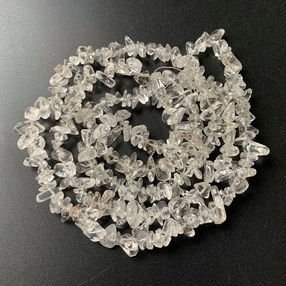 Natural Clear Quartz Crystal Stones Chips Polished Rock Crystal Quartz Beads Polished for DIY Feng Shui Home Decor 1 Strand
Natural Clear Quartz Crystal Stones Chips Polished Rock Crystal Quartz Beads Polished for DIY Feng Shui Home Decor 1 Strand