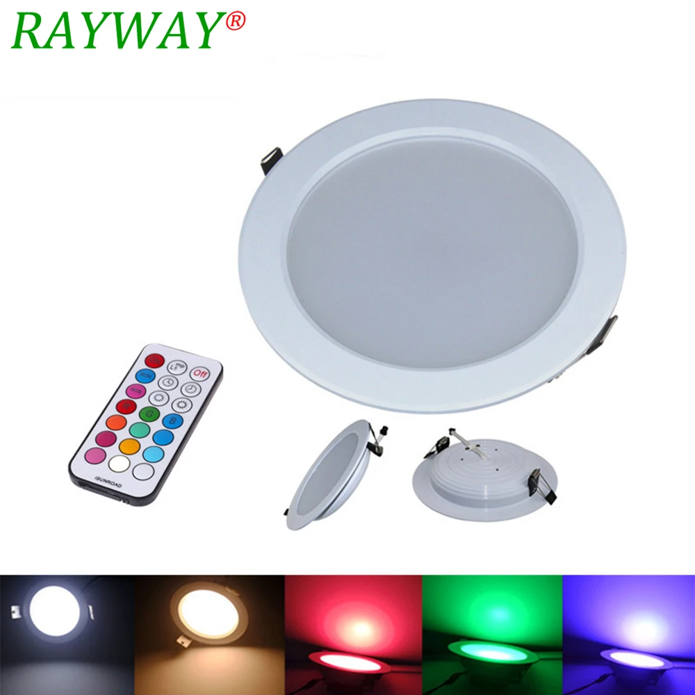 Dimmable LED Panel Light 10W RGB + White /Warm White AC 85-265V Ceiling Downlight Spot + Timer Remote Control
Dimmable LED Panel Light 10W RGB + White /Warm White AC 85-265V Ceiling Downlight Spot + Timer Remote Control