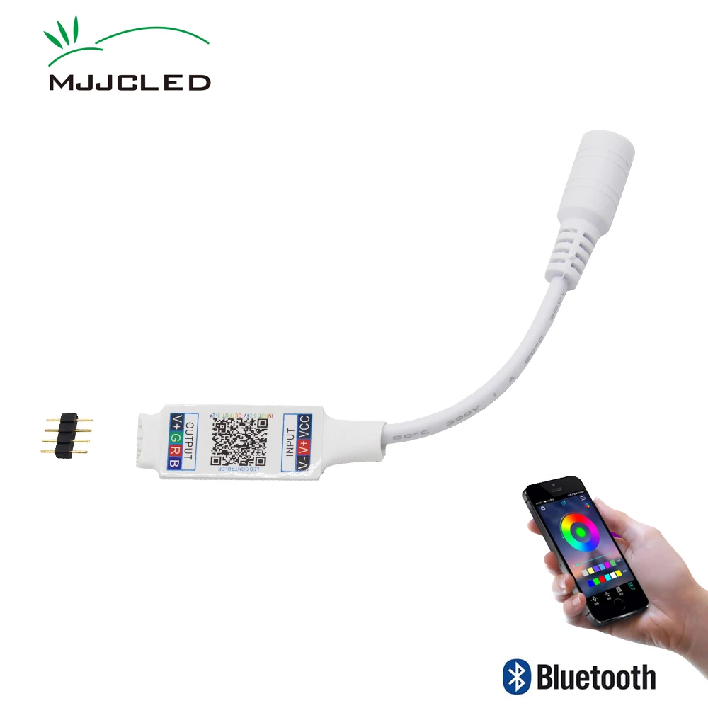 Wifi Mini RGB Bluetooth Controller DC 5V 12V 24V Mini Music Bluetooth Controller Light Strip Controller For RGB RGBW LED Strip
Wifi Mini RGB Bluetooth Controller DC 5V 12V 24V Mini Music Bluetooth Controller Light Strip Controller For RGB RGBW LED Strip