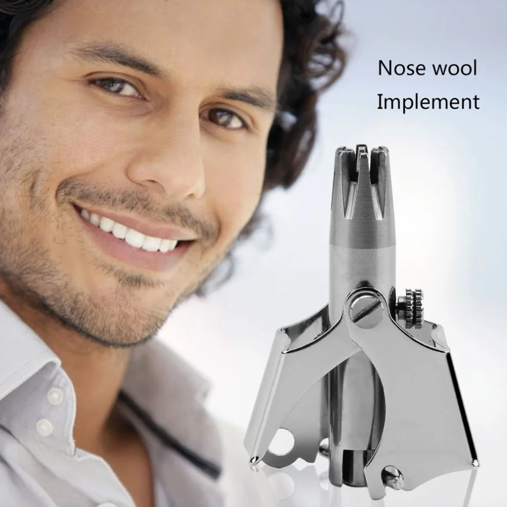 Stainless Steel Manual Nose Trimmer For Shaving Nose Ear Hair Trimmer Shaver Face Care For Man High Quality Washable Device
Stainless Steel Manual Nose Trimmer For Shaving Nose Ear Hair Trimmer Shaver Face Care For Man High Quality Washable Device