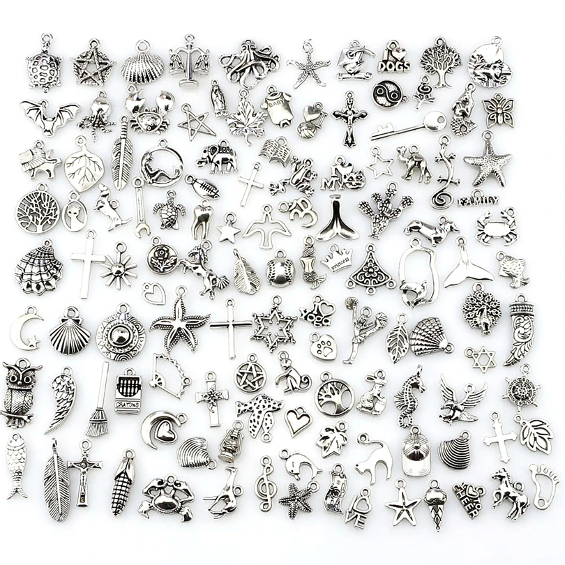 Mix Charms 120pcs/lot Vintage Silver Color Mini Life Thing Pendant DIY Jewelry Components 22432
Mix Charms 120pcs/lot Vintage Silver Color Mini Life Thing Pendant DIY Jewelry Components 22432