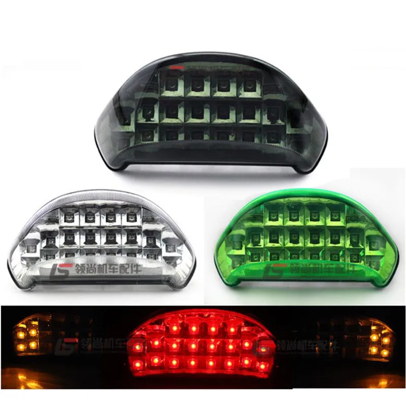 Motorcycle Accessories High-quality Motorcycle Modified LED Tail Brake Turn Signal Integrated Light for Kawasaki ZX12R 00-05
Motorcycle Accessories High-quality Motorcycle Modified LED Tail Brake Turn Signal Integrated Light for Kawasaki ZX12R 00-05