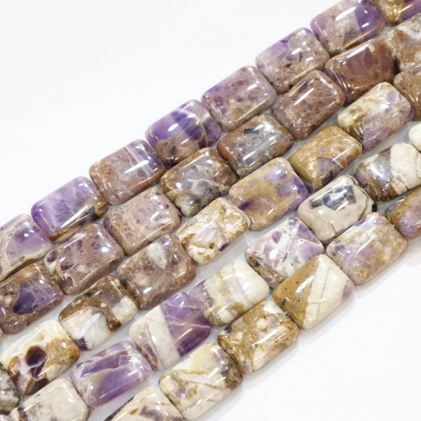 Natural Purple Amethysts Stone Rectangle Loose Bead Crystal Beads For Jewelry Making Diy Necklace Bracelets 15inch B3288
Natural Purple Amethysts Stone Rectangle Loose Bead Crystal Beads For Jewelry Making Diy Necklace Bracelets 15inch B3288