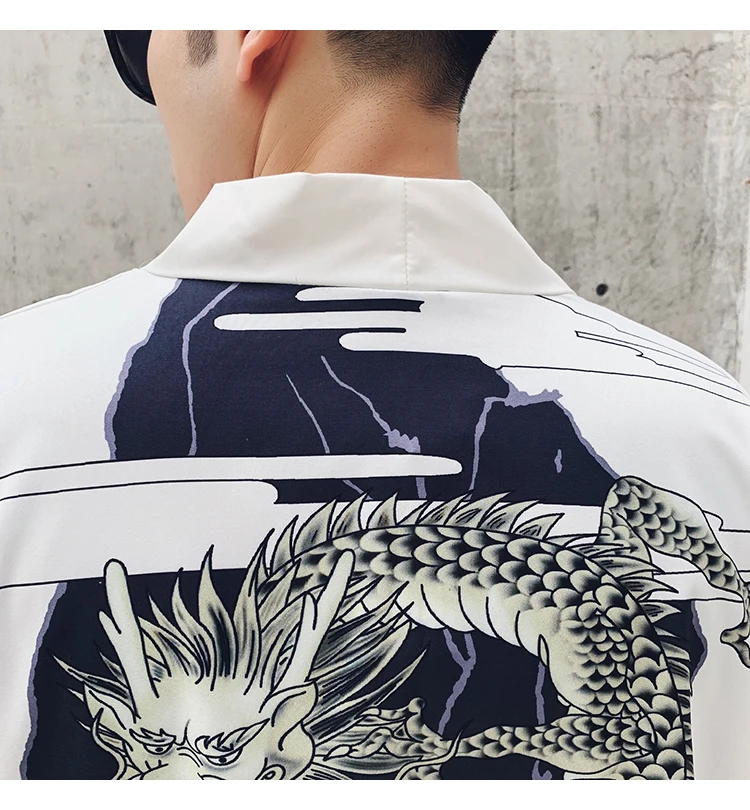2019 Chinese Style Casual Kimono Cardigan Man Windbreaker Japanese Kimono Loose Coat Dragon Printing Jackets Plus Size 5XL
2019 Chinese Style Casual Kimono Cardigan Man Windbreaker Japanese Kimono Loose Coat Dragon Printing Jackets Plus Size 5XL