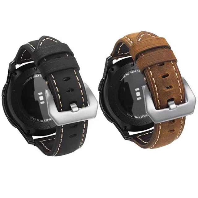 Горячая 22 мм 20 ticwatch e 1 huami amazfit bip galaxy Watch 42 46 ремешок для samsung gear sport S3 s2 классический
