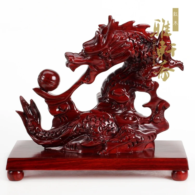T rosewood woodcarving and Home Furnishing ornaments Zodiac Lucky Dragon birthday Mu Diaolong
T rosewood woodcarving and Home Furnishing ornaments Zodiac Lucky Dragon birthday Mu Diaolong