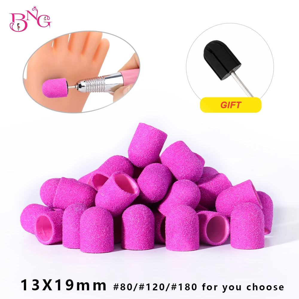 BNG 10pcs Purple Green Sanding Band Professional Pedicure Sanding Block Caps Foot Care Tool Electric Nail Art 80/120/180 13*19mm
BNG 10pcs Purple Green Sanding Band Professional Pedicure Sanding Block Caps Foot Care Tool Electric Nail Art 80/120/180 13*19mm