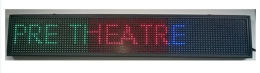 RED Green Blue USB Programmable Scrolling LED Signage Message Board Custom options display Signs signage | Электронные