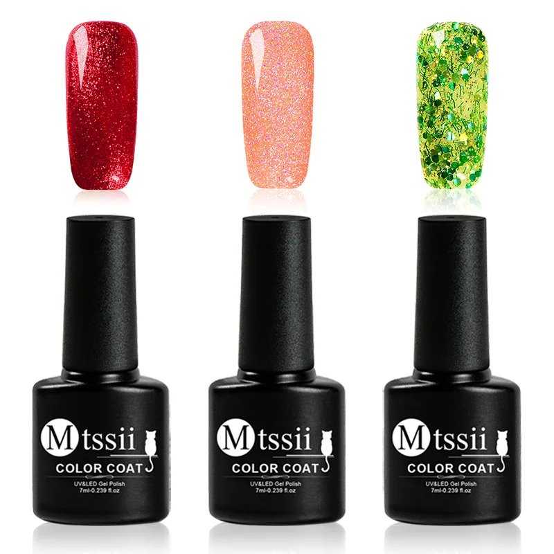 Mtssii 3pcs/set Shiny Glitter UV Gel Nail Polish LED Lamp Gel Lak Varnish Lacquer Semi Permanent Gelpolish Nail Primer
Mtssii 3pcs/set Shiny Glitter UV Gel Nail Polish LED Lamp Gel Lak Varnish Lacquer Semi Permanent Gelpolish Nail Primer