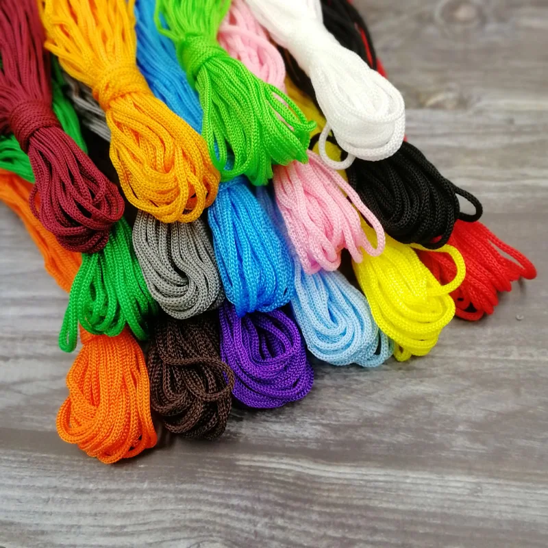 100ft(30M) Dia.3mm Strand Core Paracord Bracelet Lanyard Camping Rope Clothesline Survival Parachute Cord Wholesale
100ft(30M) Dia.3mm Strand Core Paracord Bracelet Lanyard Camping Rope Clothesline Survival Parachute Cord Wholesale