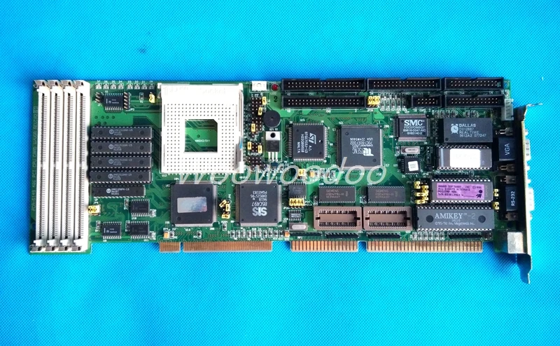PCA-6149 REV. A2 486 полноразмерная промышленная PCI CPU материнская плата w/VGA | Компьютеры и