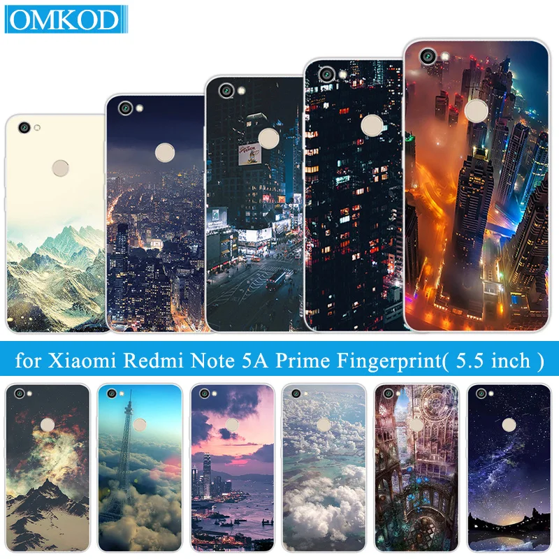Чехол для телефона с функцией ночной сборки Xiaomi Redmi Примечание 5A Prime черный