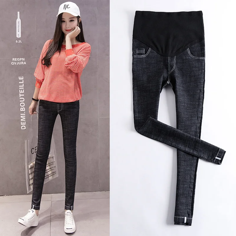 Korean version of pregnant women jeans nine pants was thin casual wild fashion feet pencil trousers pregnancy library
Korean version of pregnant women jeans nine pants was thin casual wild fashion feet pencil trousers pregnancy library