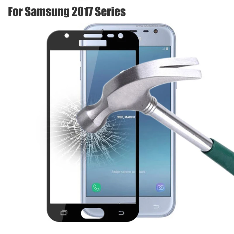 Защитная пленка для экрана Galaxy J7 2017 Защитное стекло Samsung J5 J3 Pro J730F J530F J530Y J330F J330G