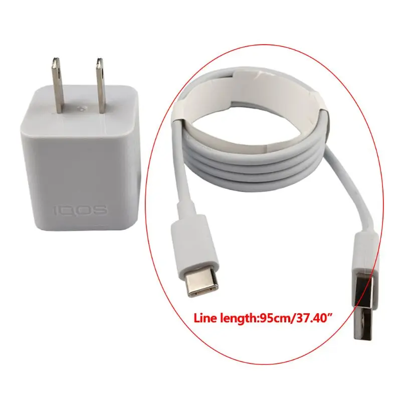 Portable Home Travel Type C Power Adapter Charger USB Data Charging Cable Line for IQOS 3.0 Multi Accessories Kit
Portable Home Travel Type C Power Adapter Charger USB Data Charging Cable Line for IQOS 3.0 Multi Accessories Kit