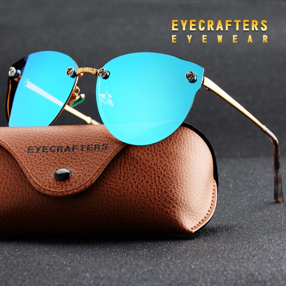 Солнцезащитные очки Eyecrafters женские, поляризационные, зеркальные, кошачий глаз
Солнцезащитные очки Eyecrafters женские, поляризационные, зеркальные, кошачий глаз