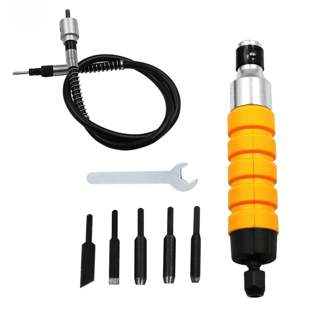 Solid Electric Woodworking Chisel Knife 5 Cutters Shaft Wrench Chiseling Sculpture Set Carving Tool For Wood Furniture Engraving
Solid Electric Woodworking Chisel Knife 5 Cutters Shaft Wrench Chiseling Sculpture Set Carving Tool For Wood Furniture Engraving